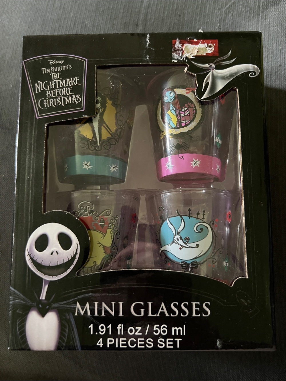 Disney The Nightmare Before Christmas Mini Glass Set